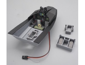 Top-Design 3D Print Scale Cockpit Panels Set For FMS Bae Hawk 80mm EDF Jet 